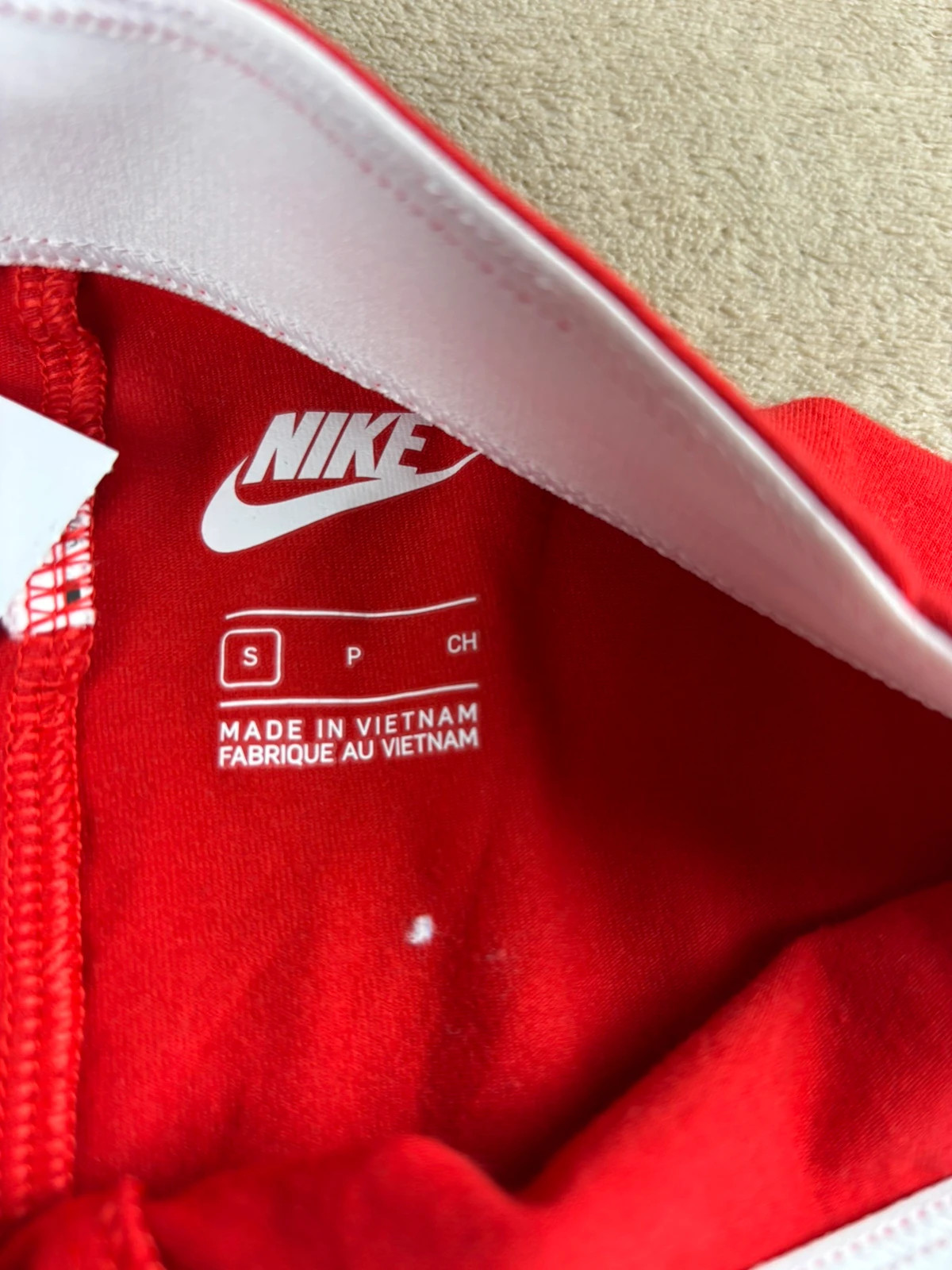 Legging Nike rouge Swoosh léopard S – Nike – taille S / 36 / 8 3