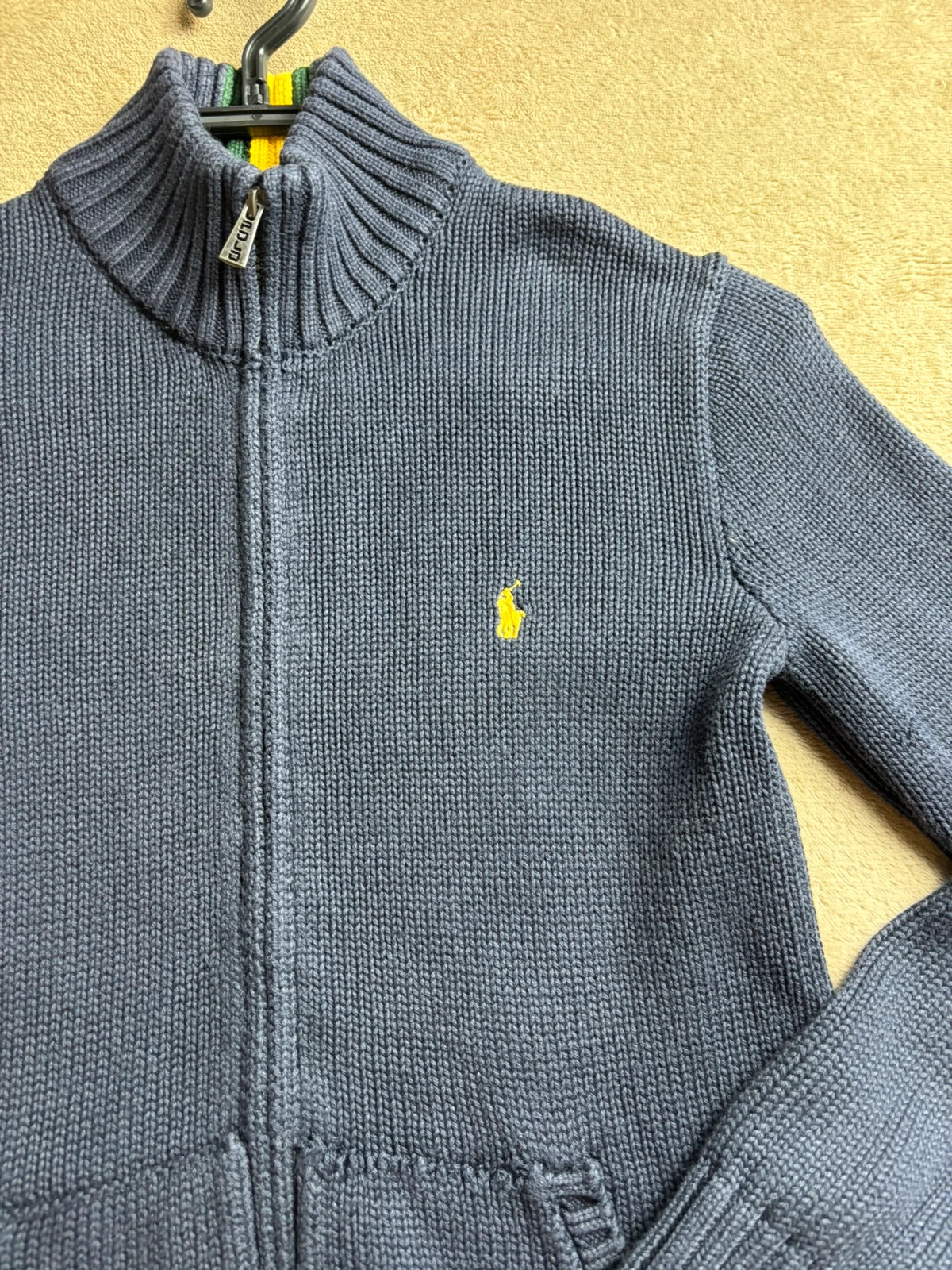 Gilet zippé en maille Polo Ralph Lauren 7 ans – Polo Ralph Lauren – taille 7 ans / 122 cm 2