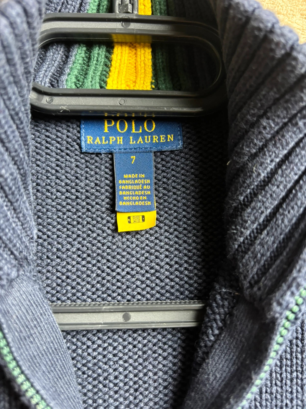 Gilet zippé en maille Polo Ralph Lauren 7 ans – Polo Ralph Lauren – taille 7 ans / 122 cm 4