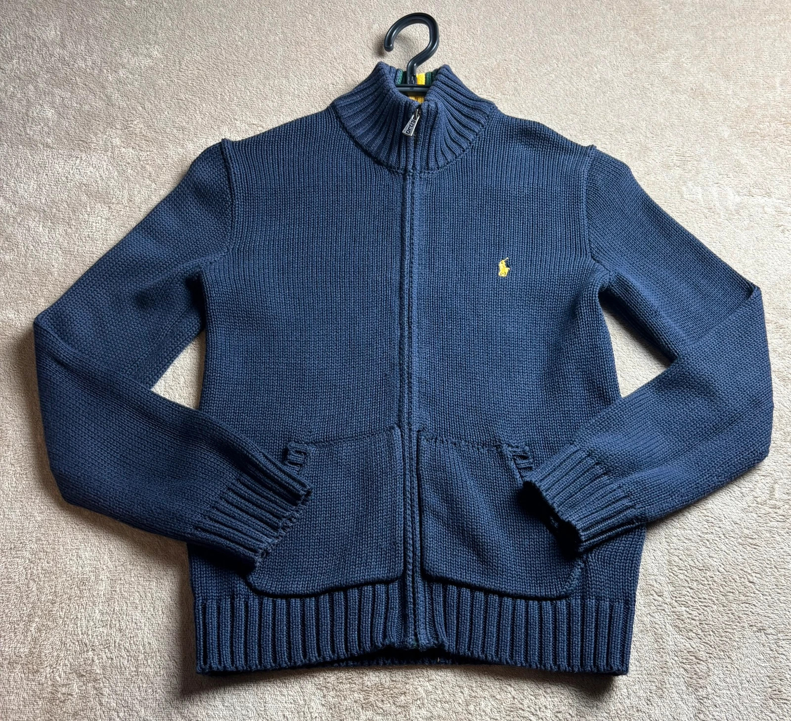 Gilet zippé en maille Polo Ralph Lauren 7 ans