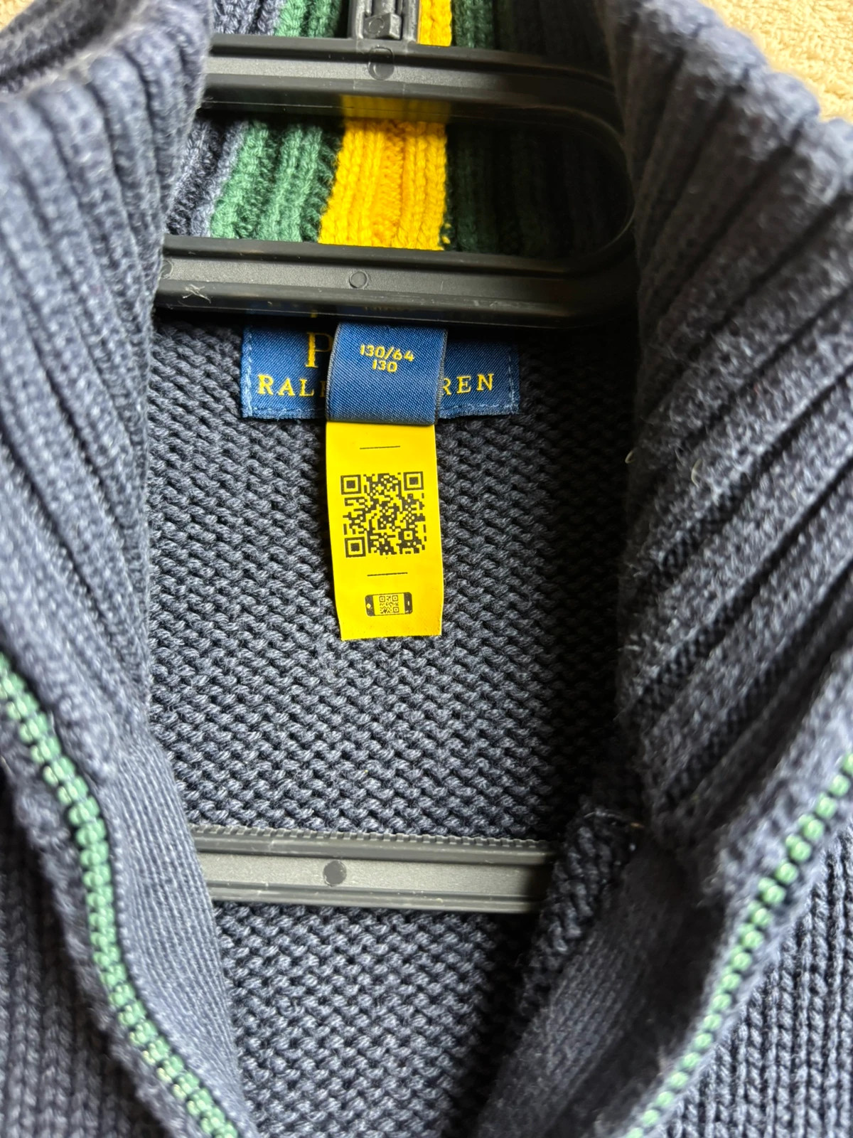 Gilet zippé en maille Polo Ralph Lauren 7 ans – Polo Ralph Lauren – taille 7 ans / 122 cm 5