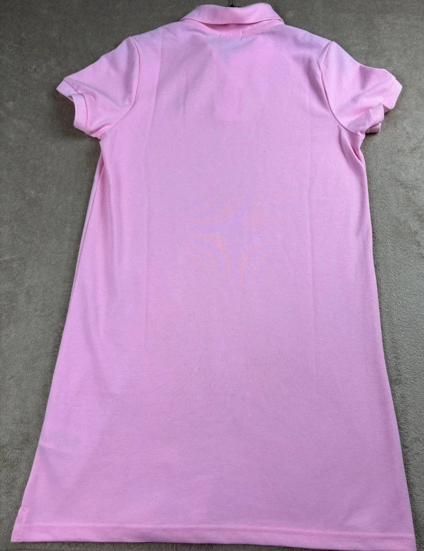Robe polo rose Polo Ralph Lauren logo brodé bleuTaille M – Polo Ralph Lauren – taille M / 38 / 10 2