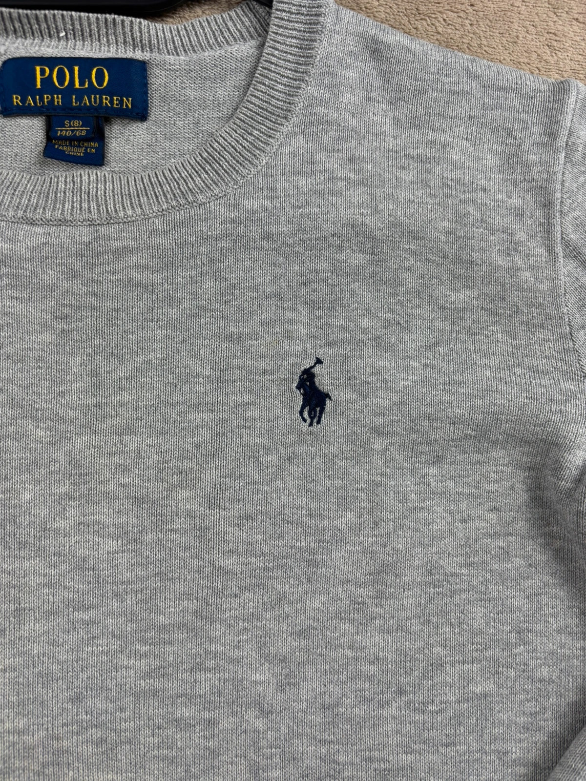 Pull gris Polo Ralph Lauren – Polo Ralph Lauren – taille 8 ans / 128 cm 4