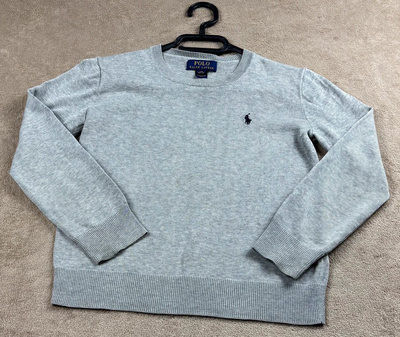 Pull gris Polo Ralph Lauren