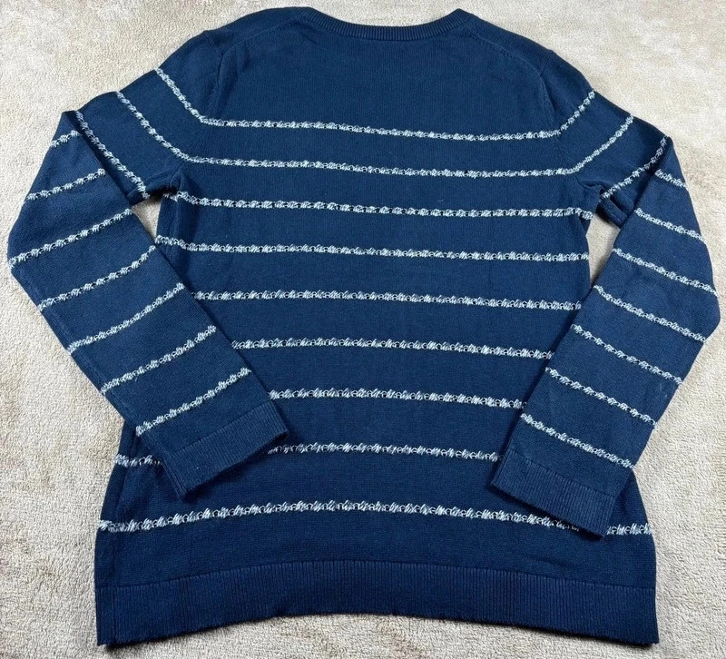 Pull marinière Tommy Hilfiger bleu marine femme taille M – Tommy Hilfiger – taille M / 38 / 10 2
