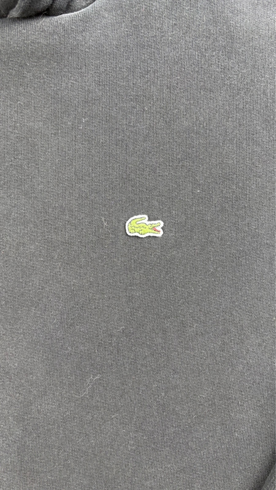 Hoddie capuche Lacoste Noir 16ans 176cm XS – Lacoste – taille 16 ans / 176 cm 3