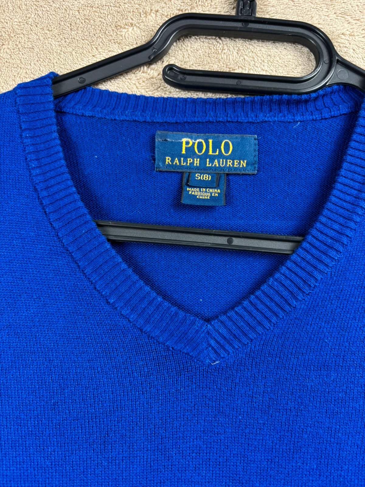 Pull en V Polo Ralph Lauren 8 ans Garçon – Polo Ralph Lauren – taille 8 ans / 128 cm 2