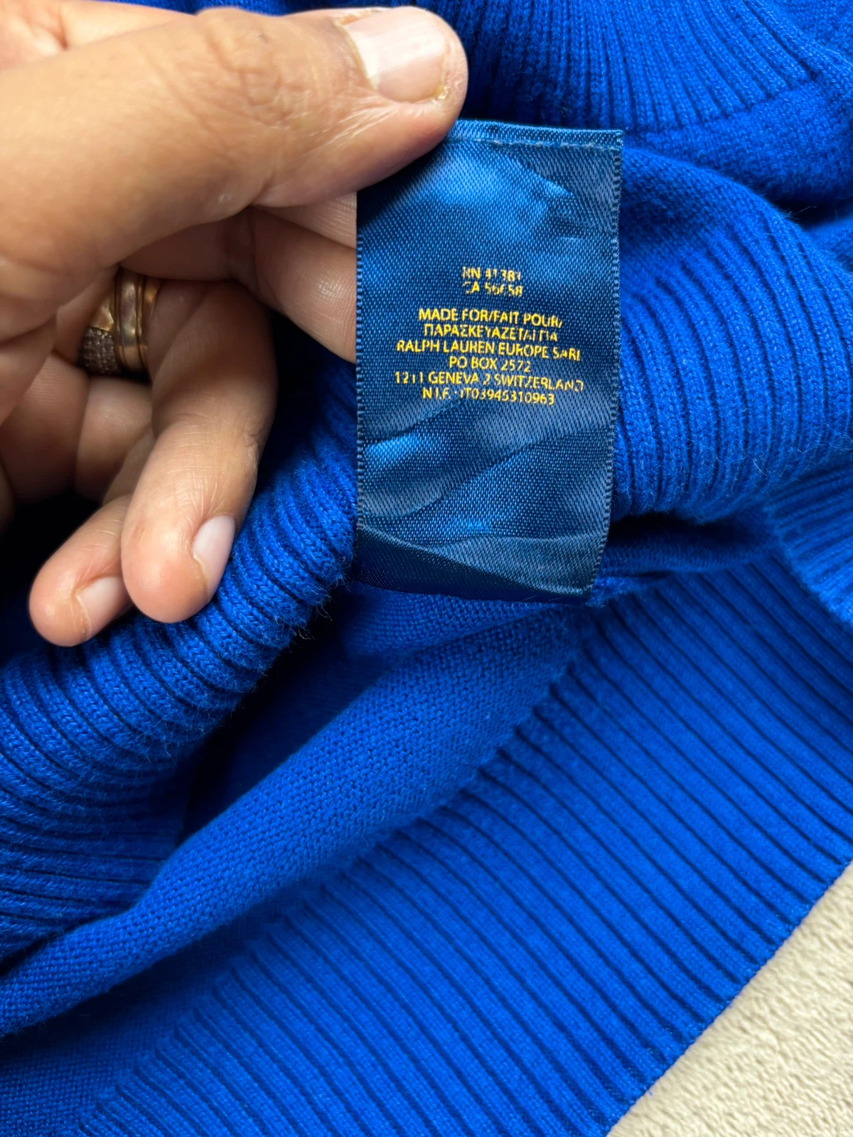 Pull en V Polo Ralph Lauren 8 ans Garçon – Polo Ralph Lauren – taille 8 ans / 128 cm 5
