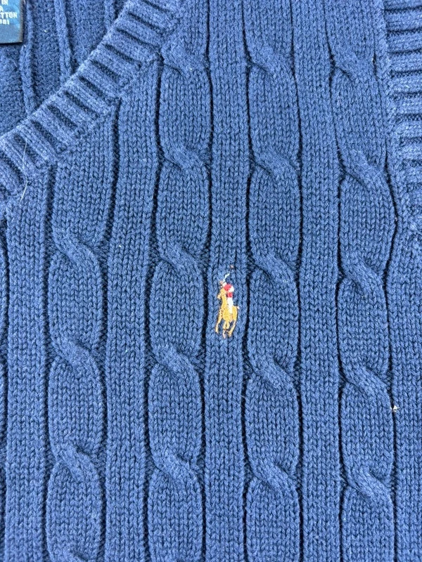 Gilet sans manches Polo Ralph Lauren bleu marine M / 10 ans – Ralph Lauren – taille 10 ans / 140 cm 2