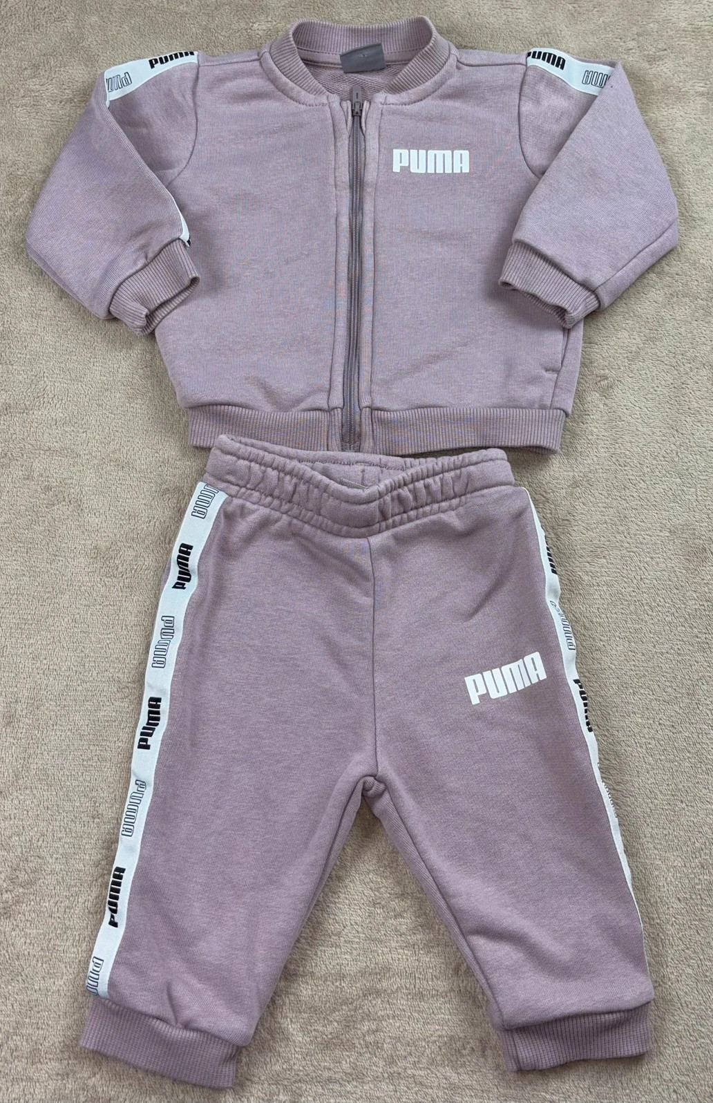 Ensemble survêtement Puma bébé fille violet clair 3-6 mois (68 cm) – Puma – taille 3-6 mois / 62 cm 2