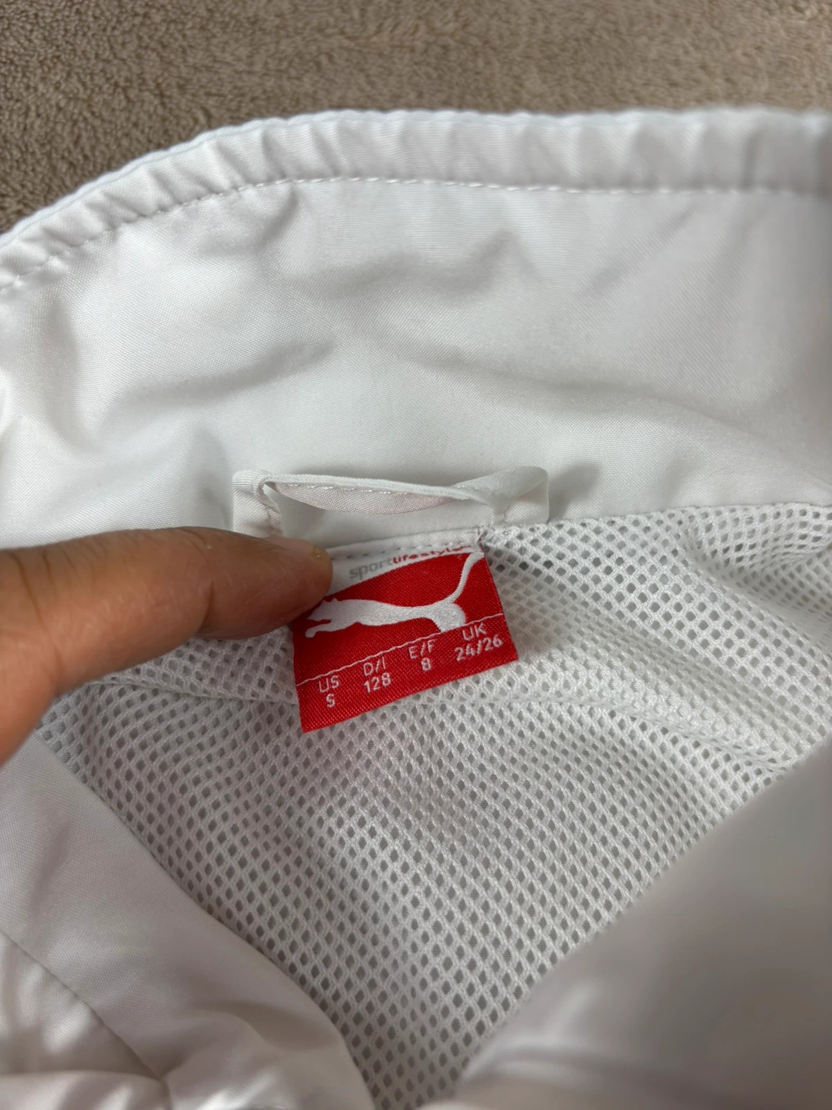 Veste zippée coupe vent Puma garçon 8 ans – Puma – taille 8 ans / 128 cm 4