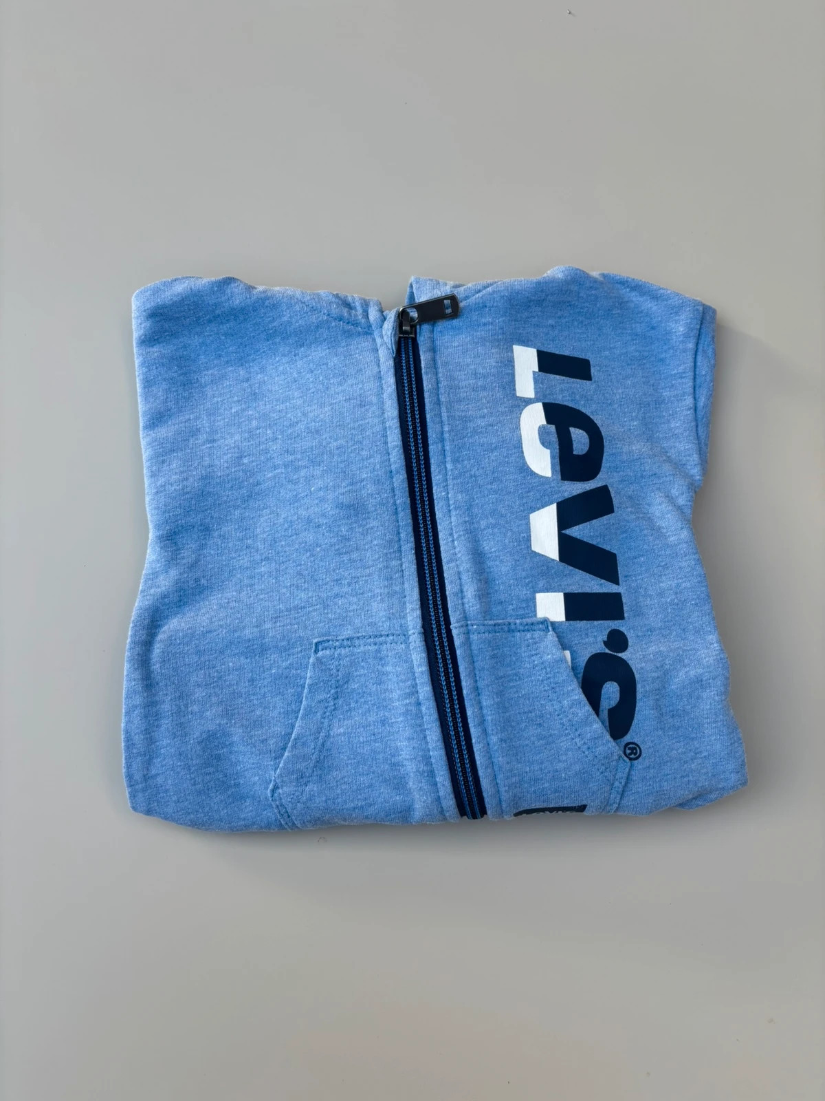 Combinaison pilote bébé garçon Levi's - Bleu chiné - 6 mois (68 cm)