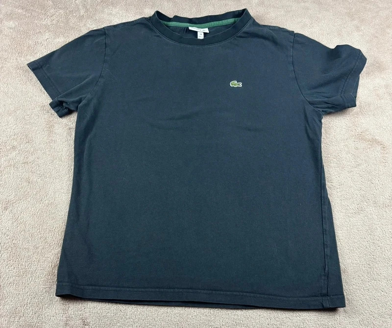 T-shirt Lacoste noir - Enfant / 14 ans