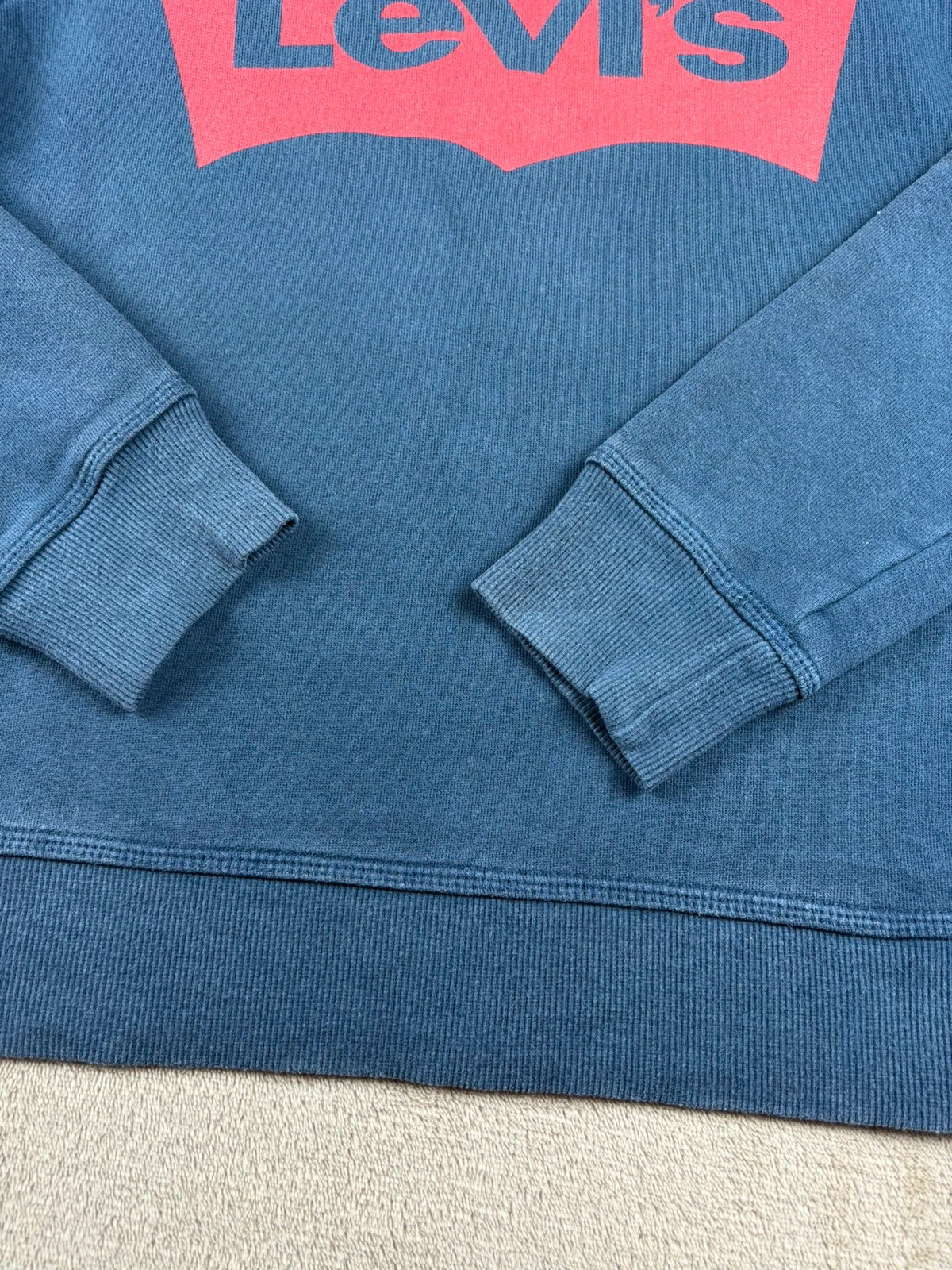 Sweat bleu marine logo Levi's rouge - 14 ans – Levi's – taille 14 ans / 164 cm 5