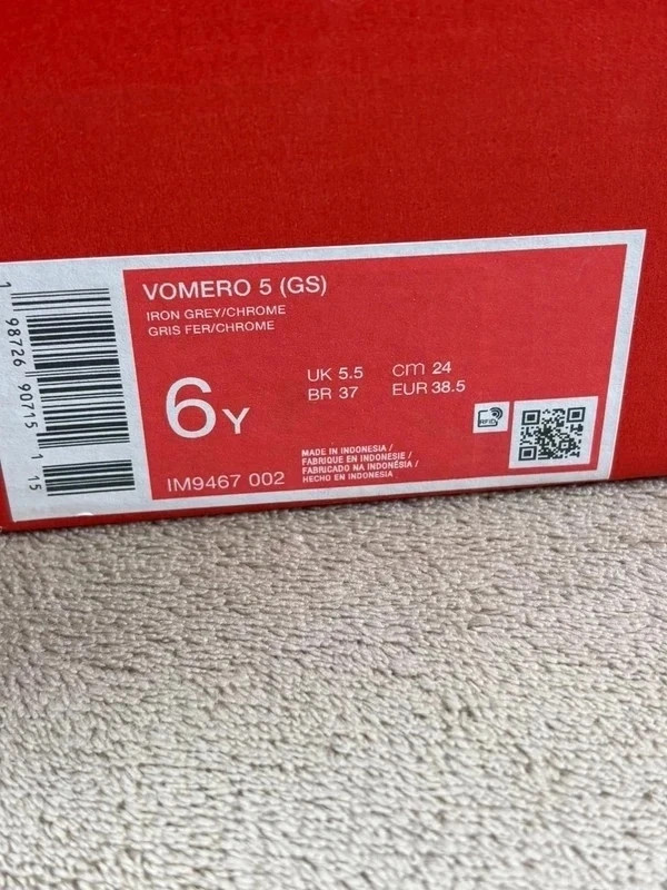 Nike Vomero 5 Iron Grey Chrome - Taille 38.5 – Nike – taille 38.5 5