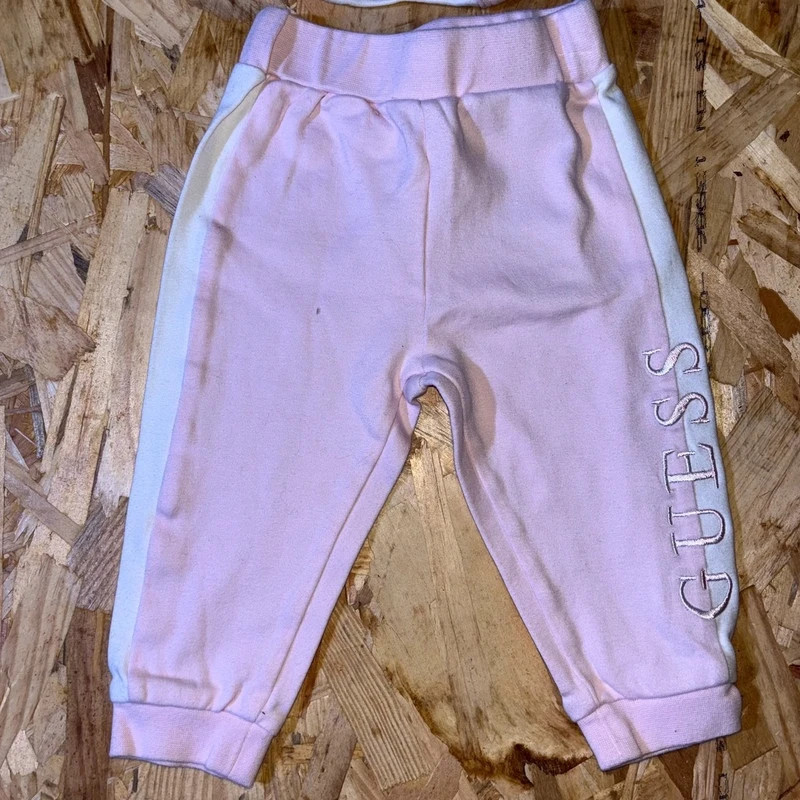 Ensemble 3 pièces Guess pour petite fille, taille 6-9 mois (100% coton bio). – GUESS – taille 6-9 mois / 68 cm 2