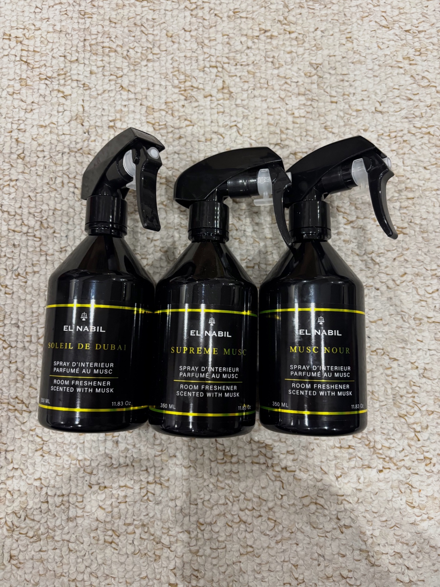 Lot de sprays d'intérieur El Nabil