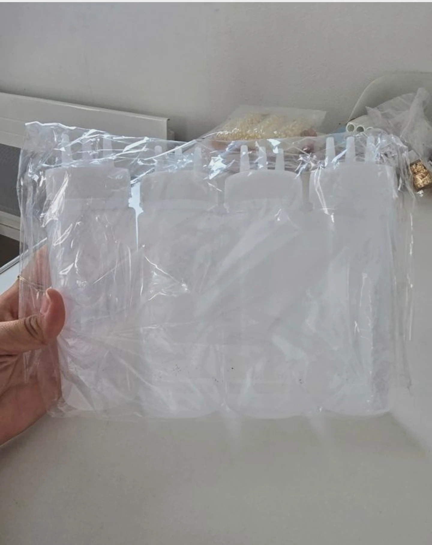 Flacons en plastique pour pâtisserie