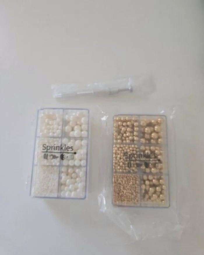 2 boîtes perles pour déco gâteaux neuf  – Sprinkles 2