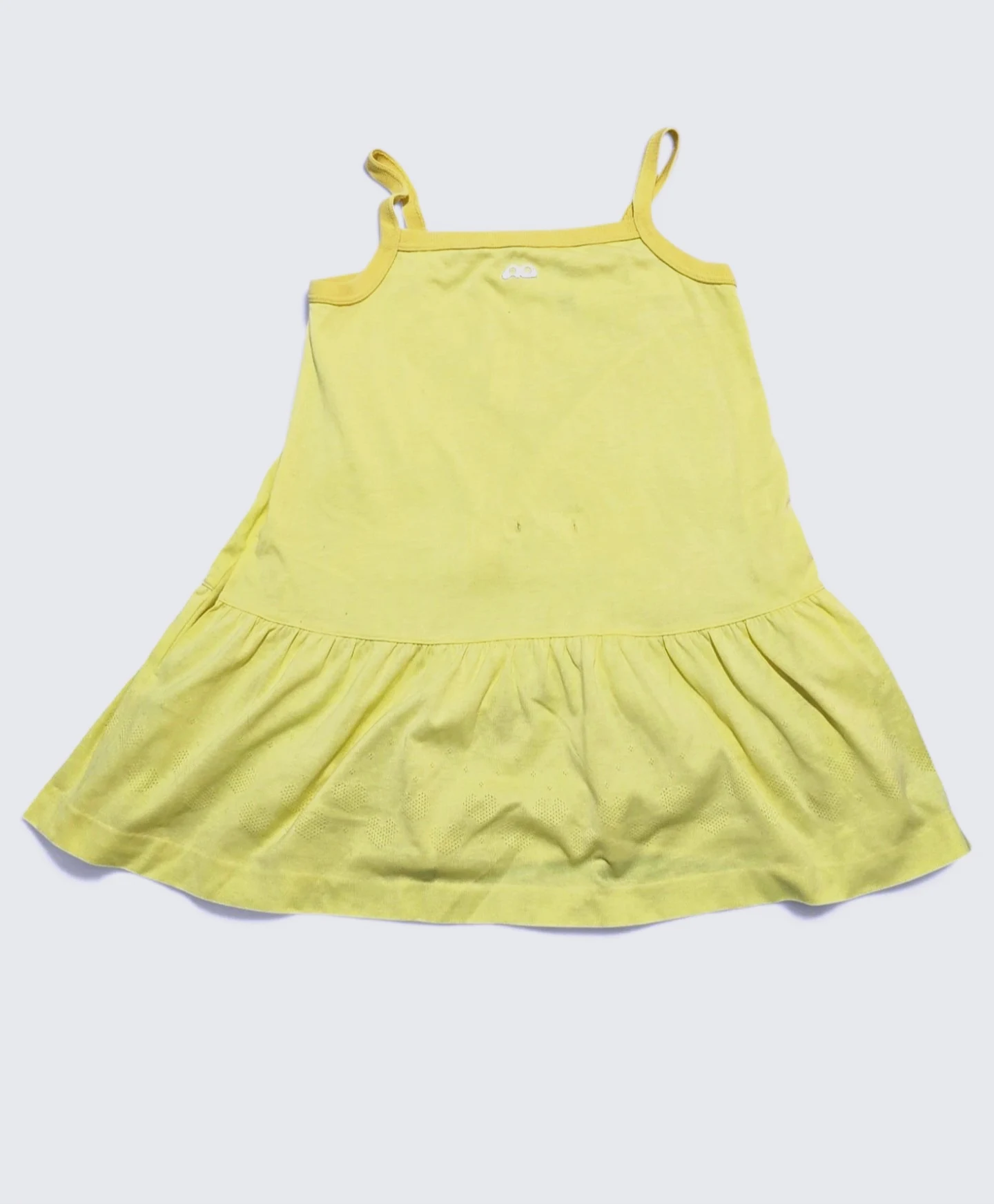Robe Courrèges jaune T.36