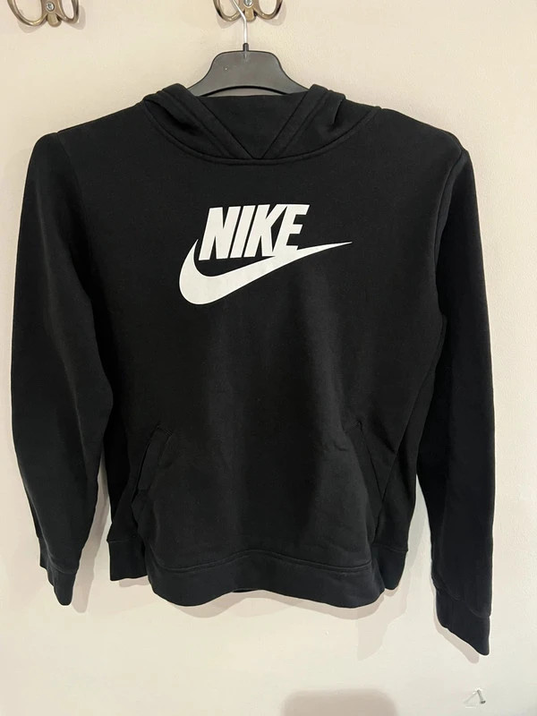 Sweat à capuche Nike noir