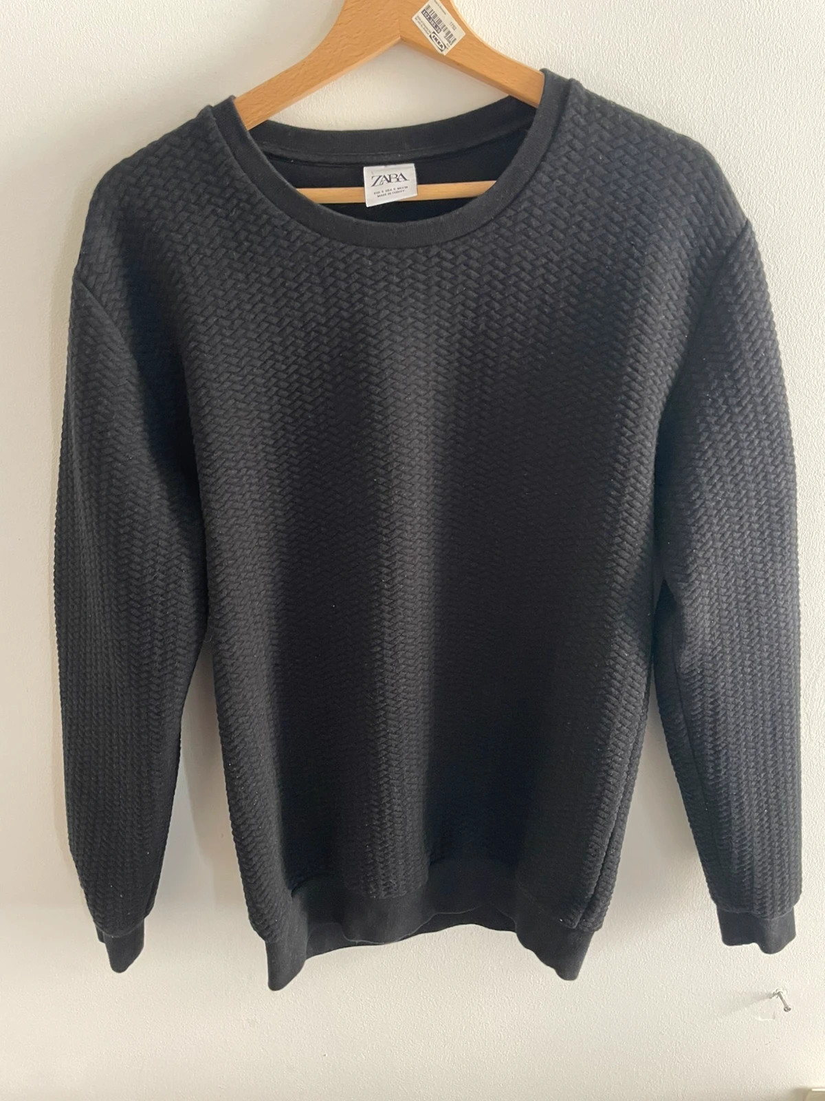 Sweat-shirt noir Zara
