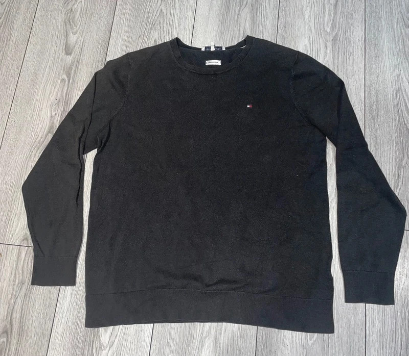 Pull Tommy Hilfiger en coton Pima – Tommy Hilfiger – taille M 2