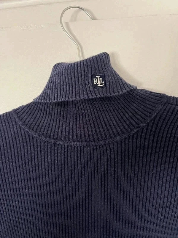 Pull col roulé côtelé Ralph Lauren taille M – Ralph Lauren – taille M 2