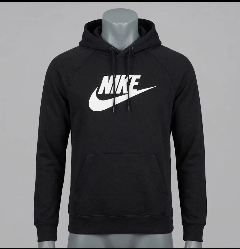 Sweat à capuche Nike noir