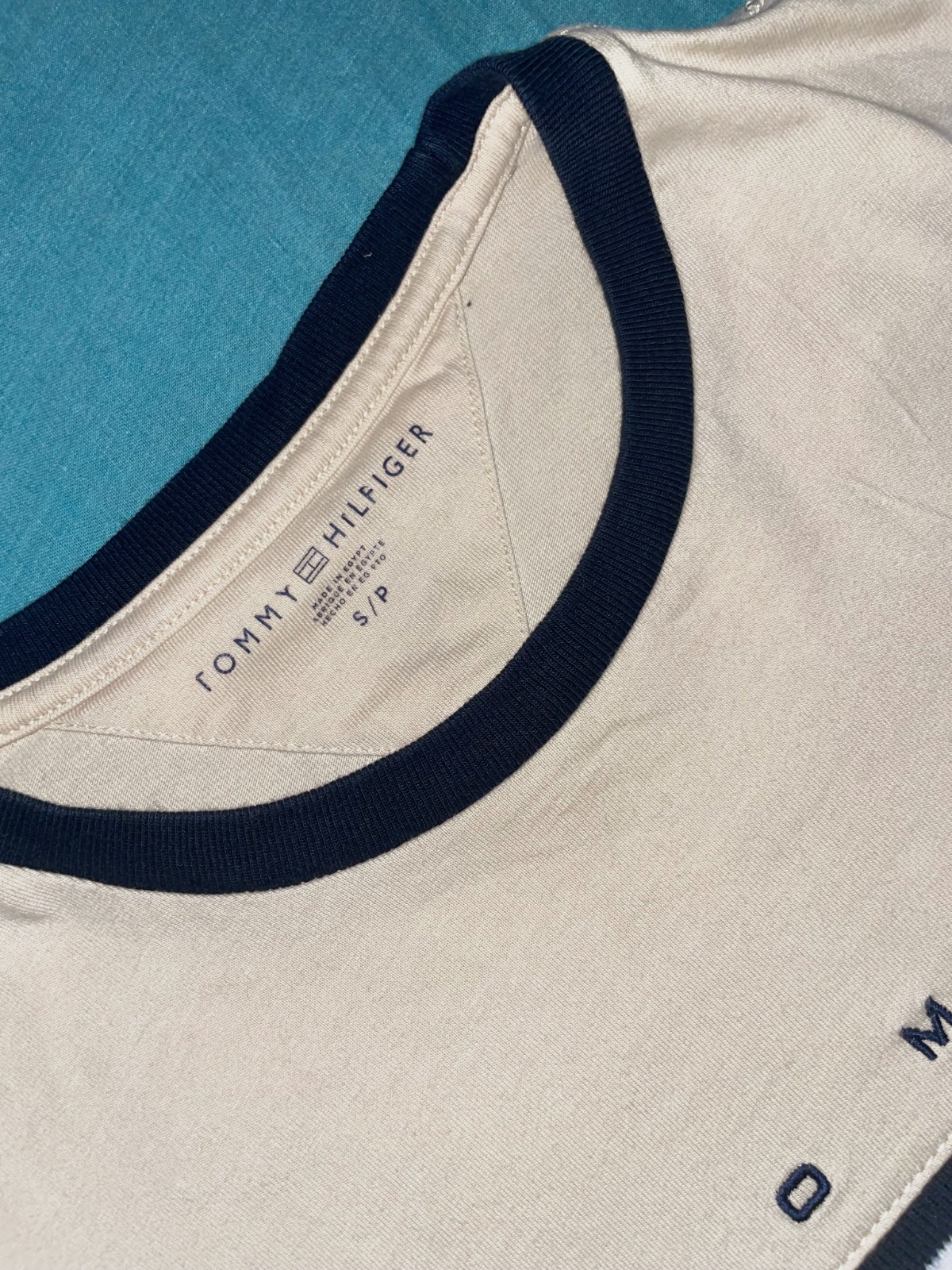 T-shirt beige Tommy Hilfiger taille S – Tommy Hilfiger – taille S 5