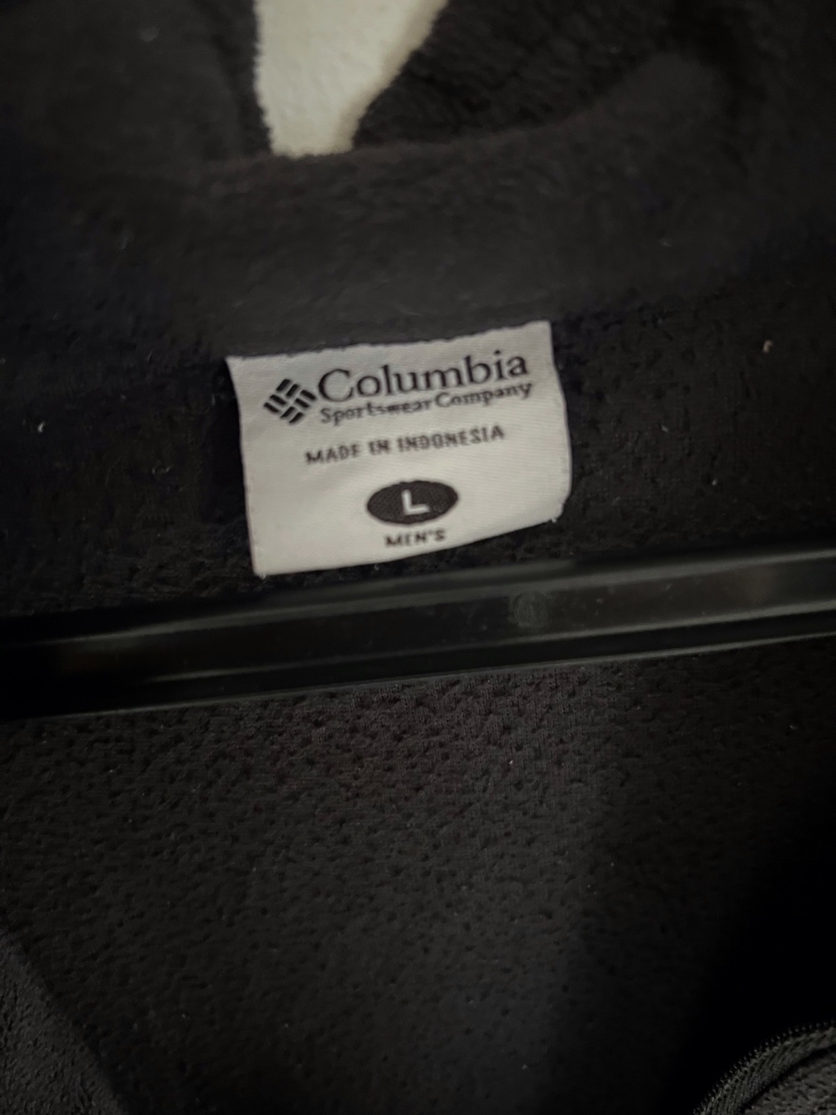Sweat polaire col demi-zip Columbia noir – Columbia – taille L 5