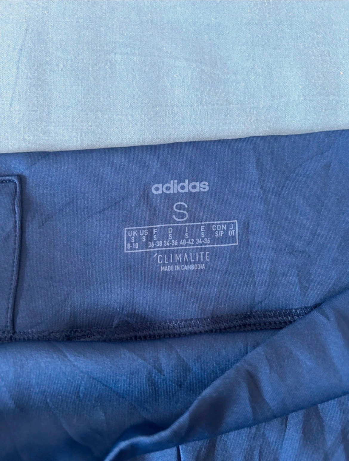 Legging de sport Adidas bleu marine et rose – Adidas – taille S 5