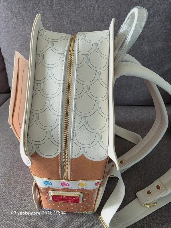 Sac à dos Disney Loungefly Gingerbread house -LA maison en pain d'épice – Loungefly – taille Taille unique 4