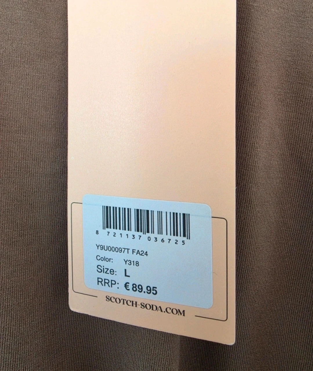 Neuf avec étiquette – Robe Midi / Longue Scotch & Soda Draperie & Nœud (Taille L) – Scotch & Soda – taille L 5