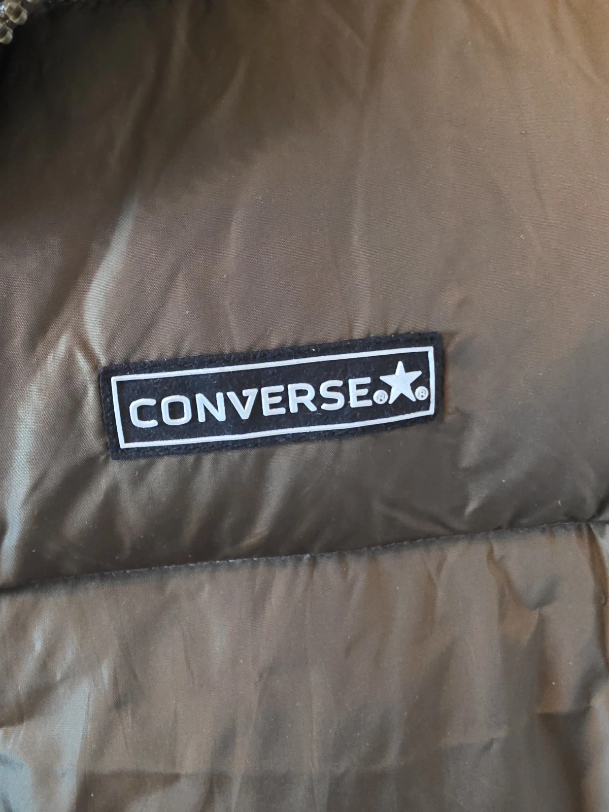 Doudoune sans manches Converse kaki – Très chaude – Converse – taille L 3