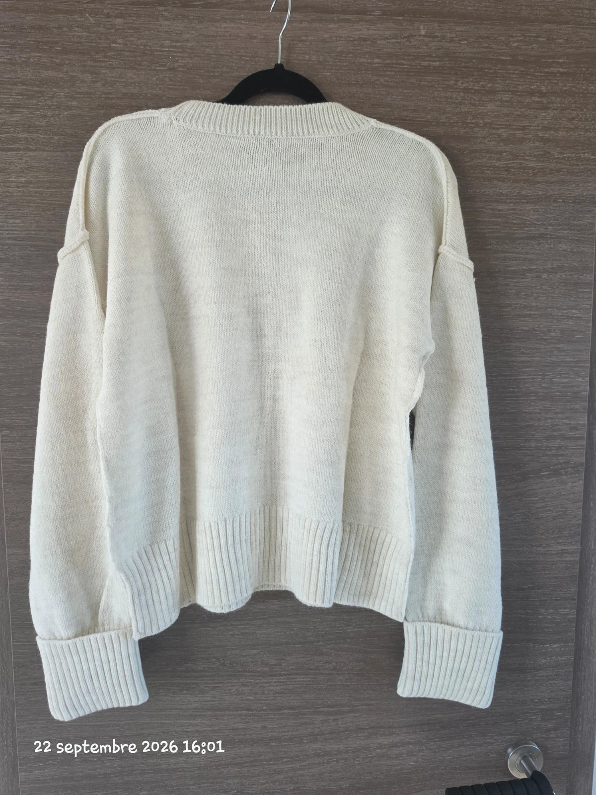 Pull BGN Workshop écru grosse maille – Taille L – Neuf avec étiquette – BGN – taille L 3