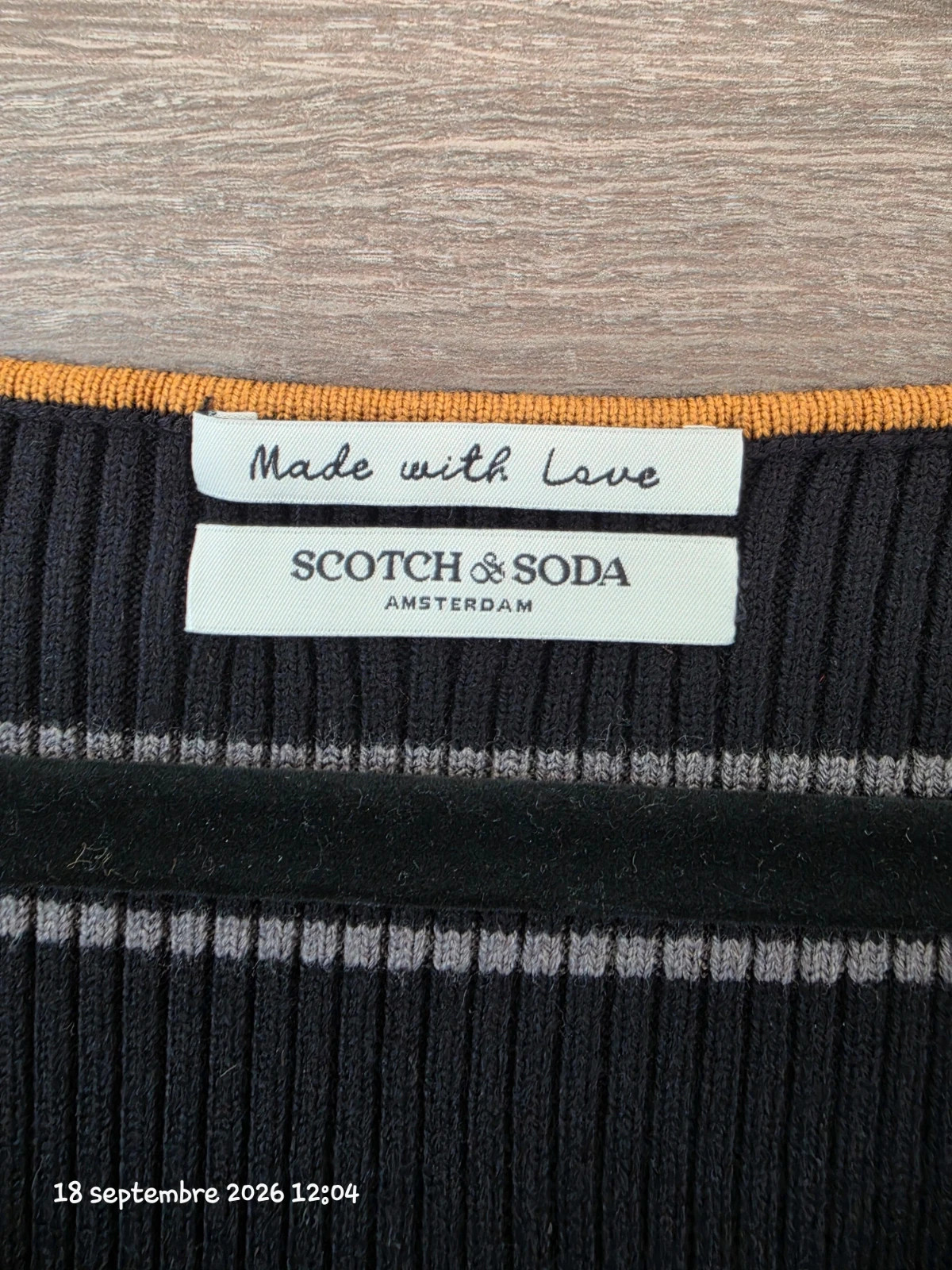 Robe longue en maille côtelée Scotch & Soda - Neuve avec étiquette - Taille M – Scotch & Soda – taille M 5