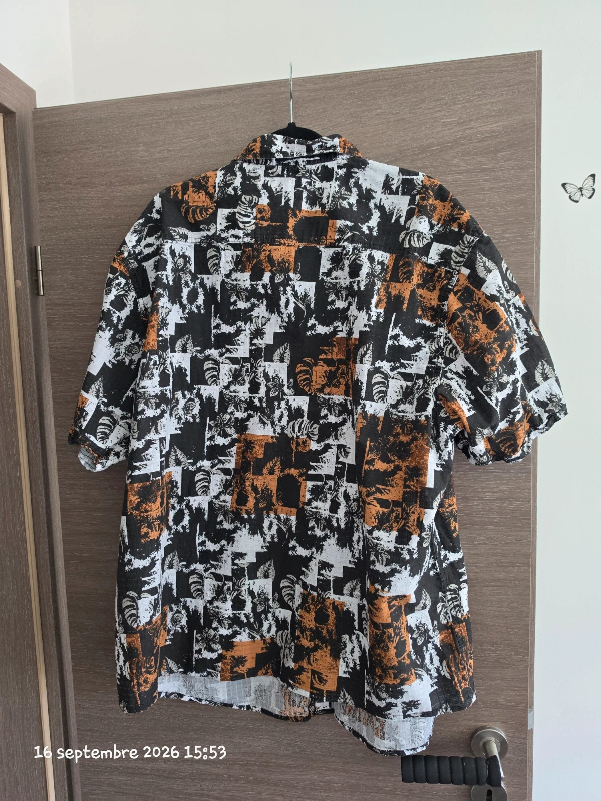🌴 Chemise homme manches courtes imprimé graphique - Armand Thiery (Ecollection) - 4XL – Armand Thiery – taille 4XL 2