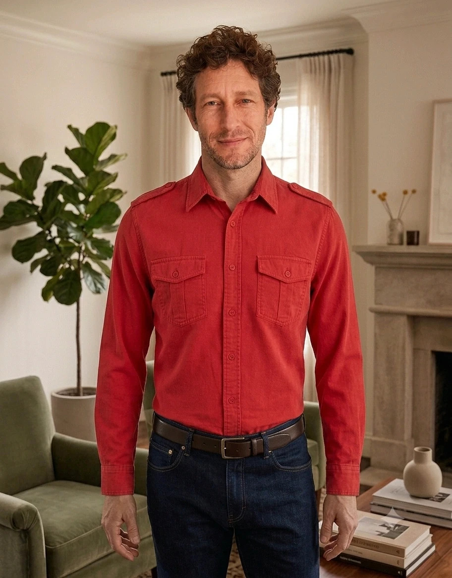 Chemise homme manche longue