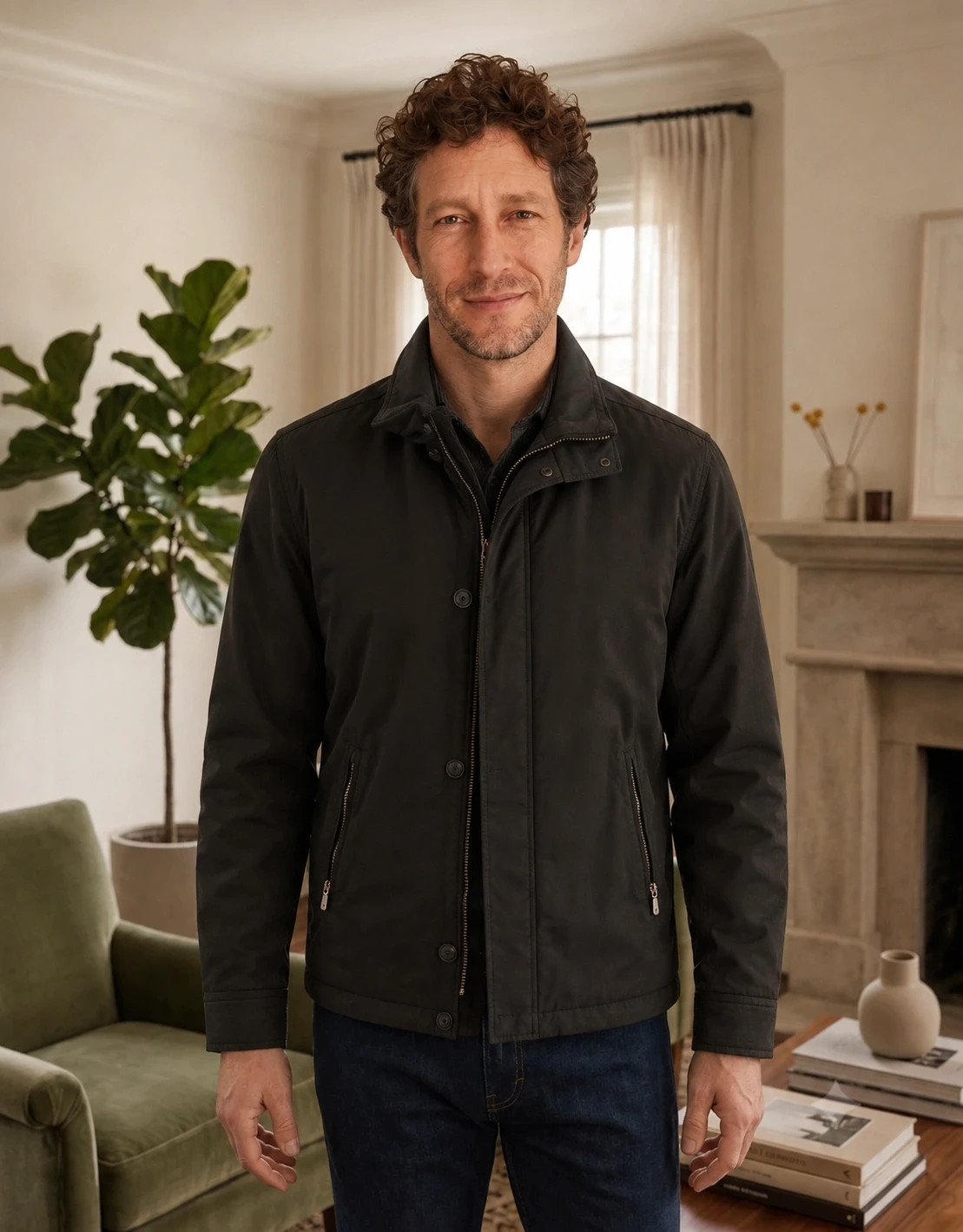 Manteau chaud homme