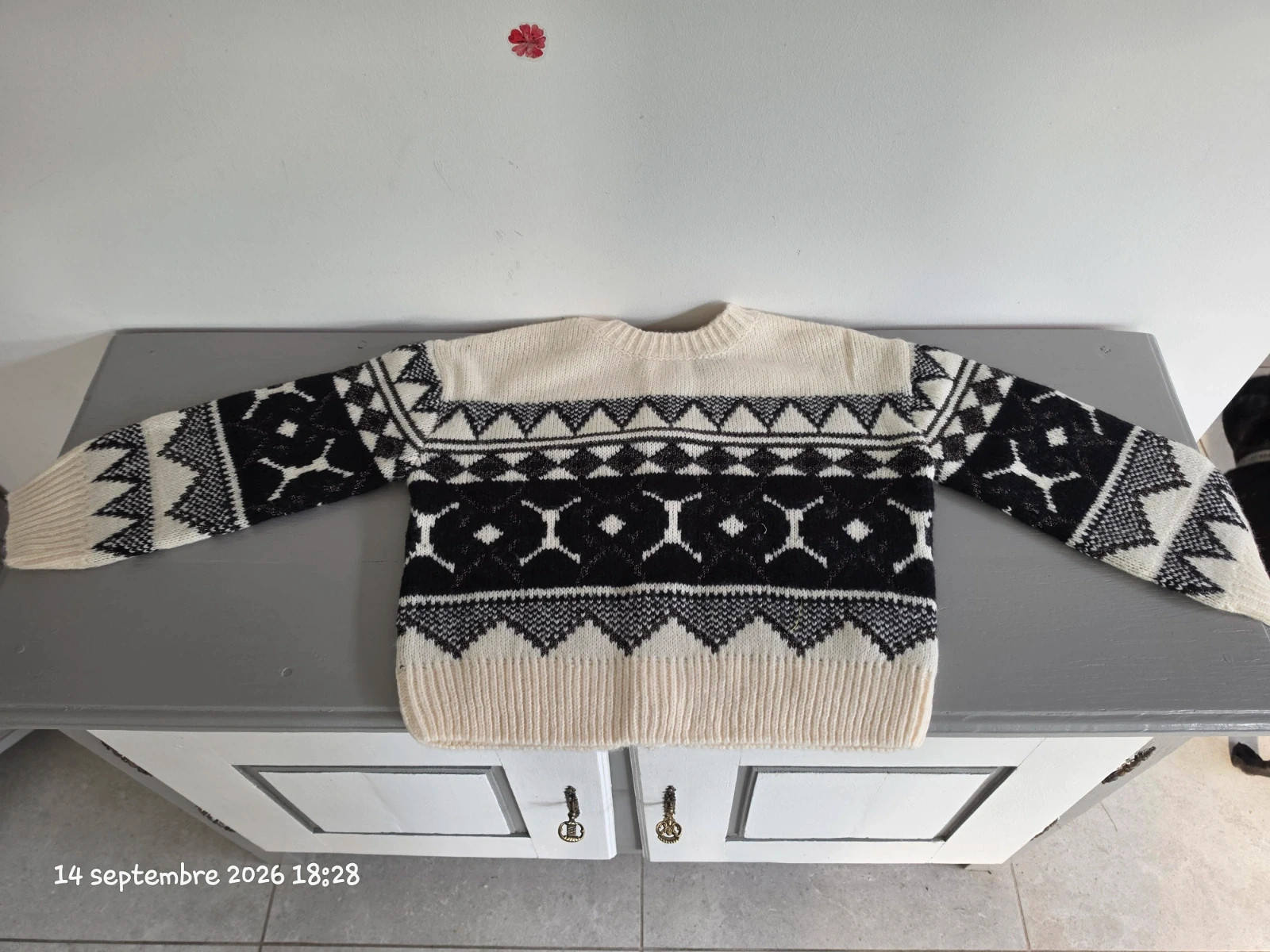 Gilet / Pull réversible jacquard Scotch & Soda - Neuf avec étiquette- Taille M – Scotch & Soda – taille M 2