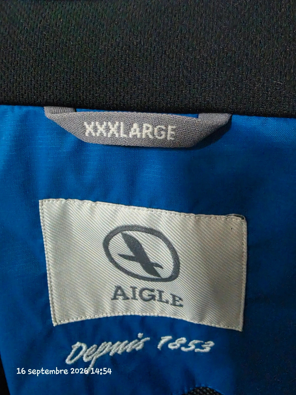 Blouson impermeable légèr Aigle – Aigle – taille XXXL 3