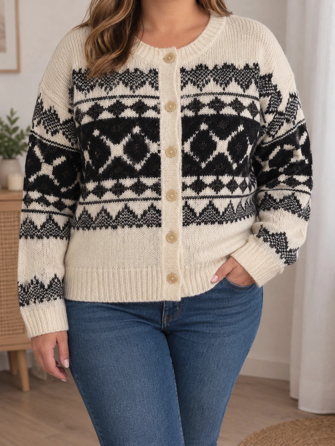 Gilet / Pull réversible jacquard Scotch & Soda - Neuf avec étiquette- Taille M