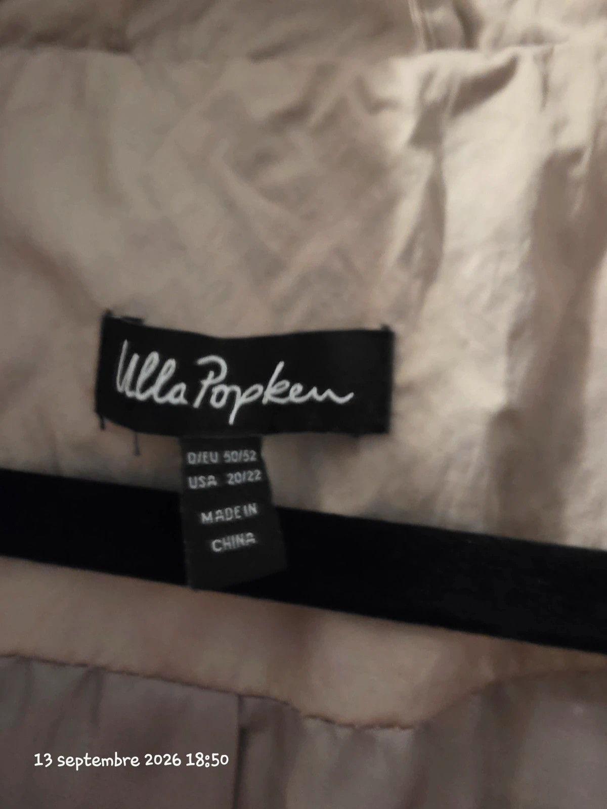 Manteau été – Ulla Popken – taille 5XL / 50 / 22 4