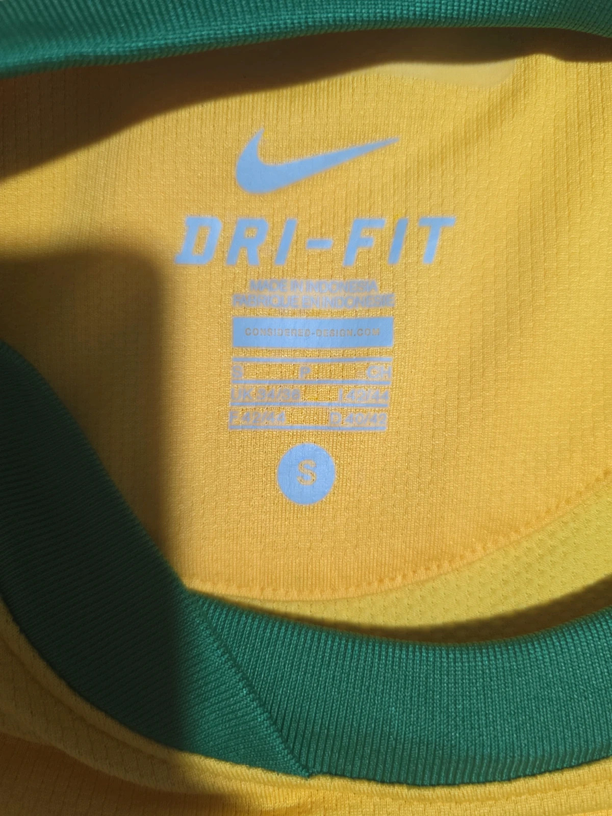 Maillot Brésil 2014 – Nike – taille S 5