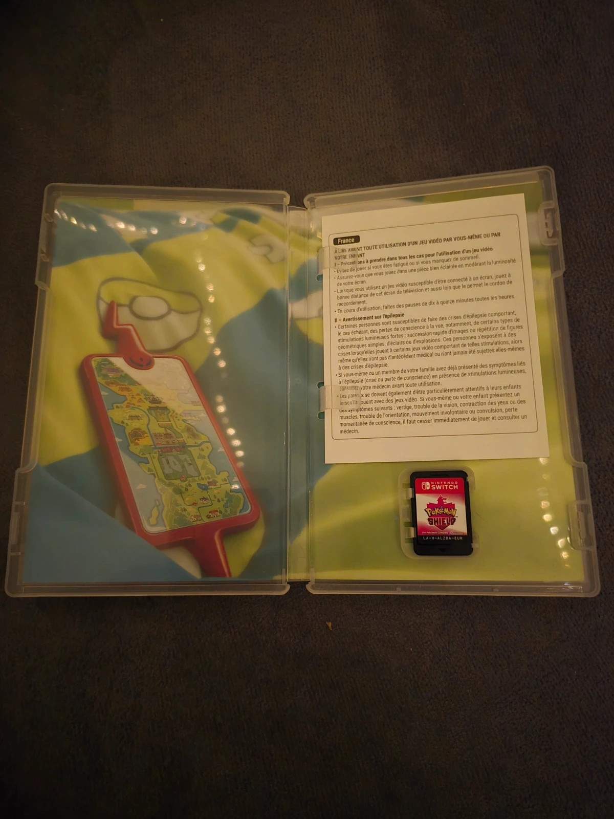 Jeu Nintendo switch Pokemon bouclier 3