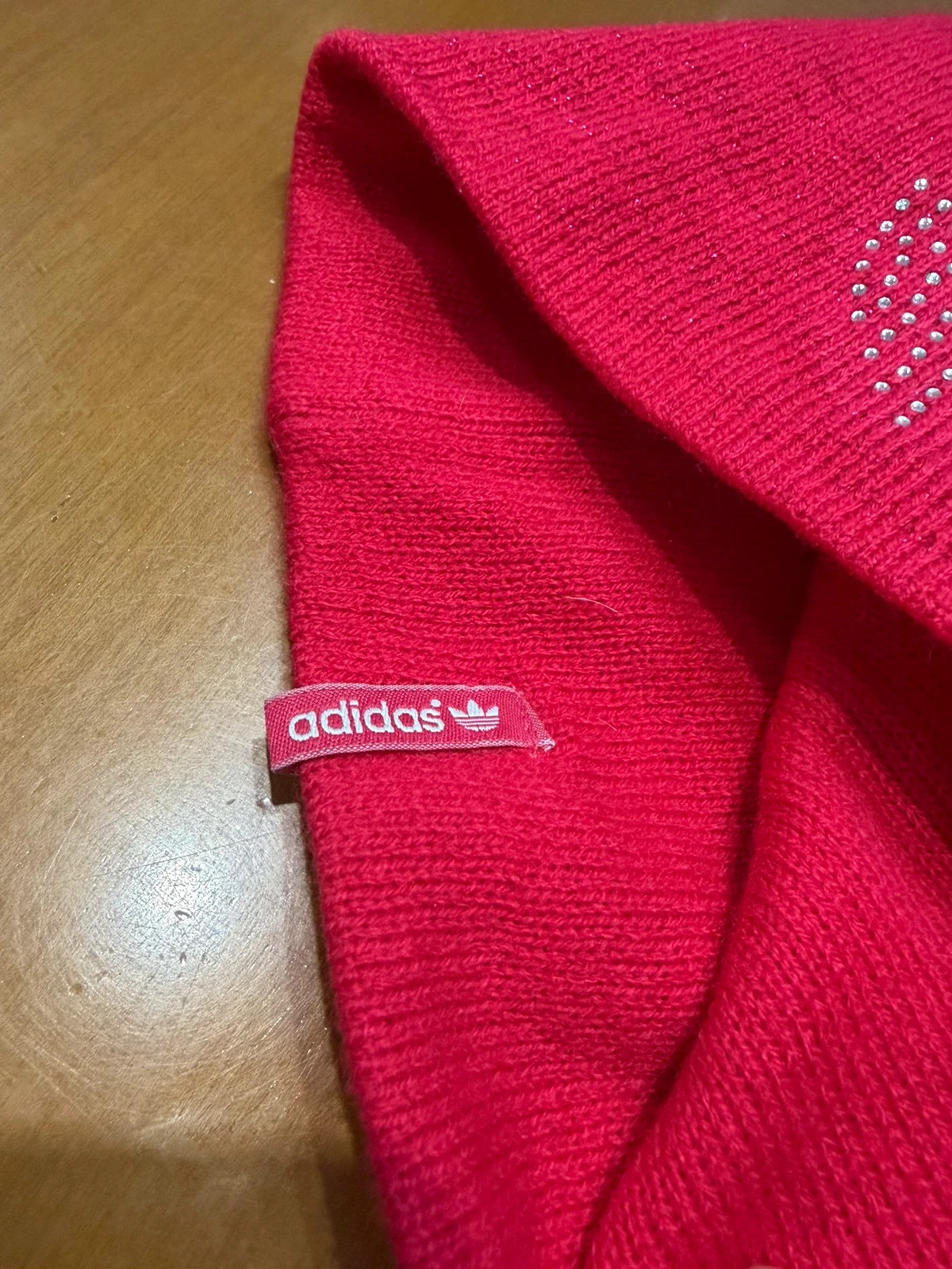 Gorro Adidas Originals rosa con brillos (trébol) – adidas – taille Taille unique 4