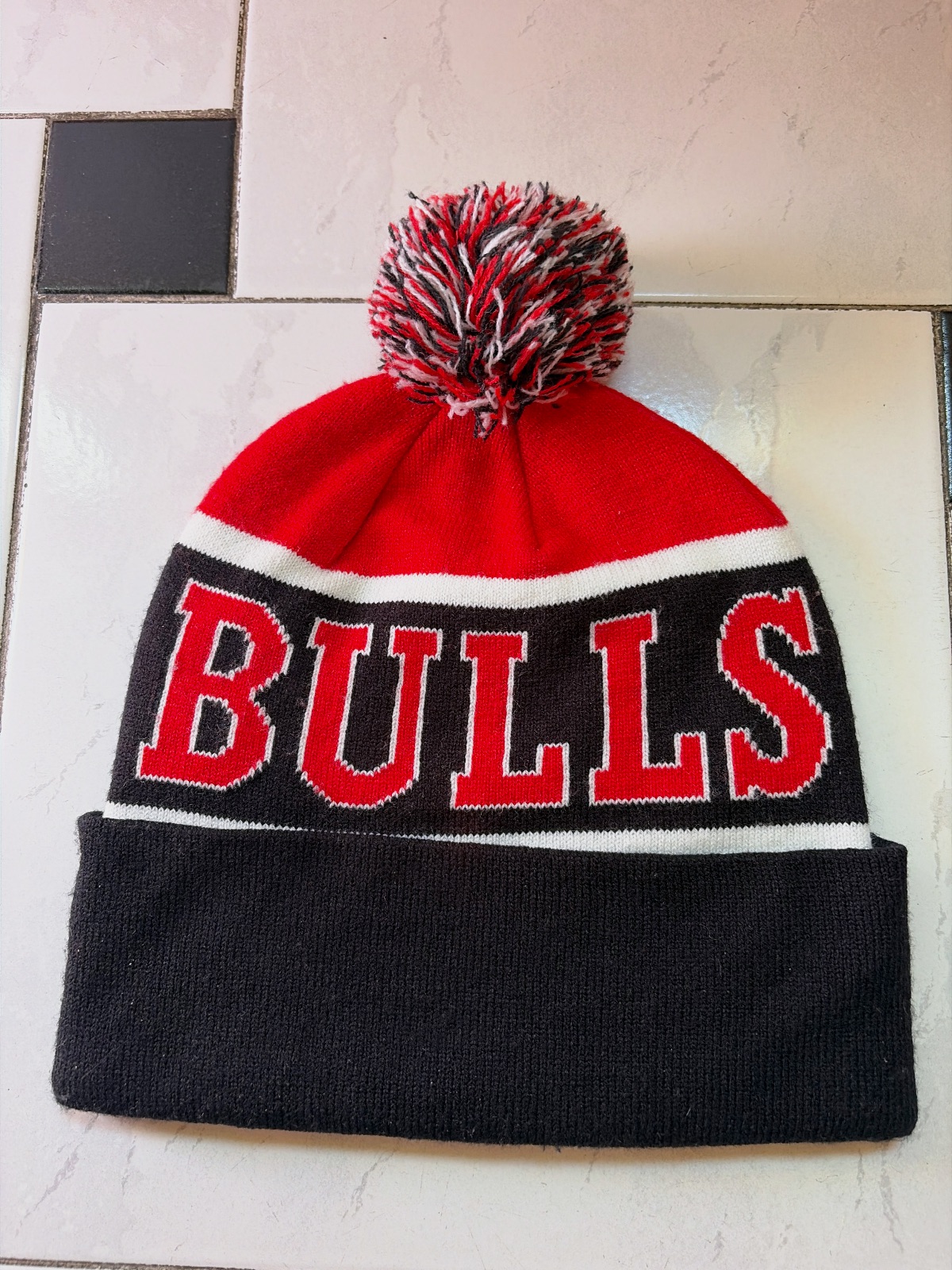 Gorro de lana Chicago Bulls con pompón – Chicago Bulls – taille Taille unique 2