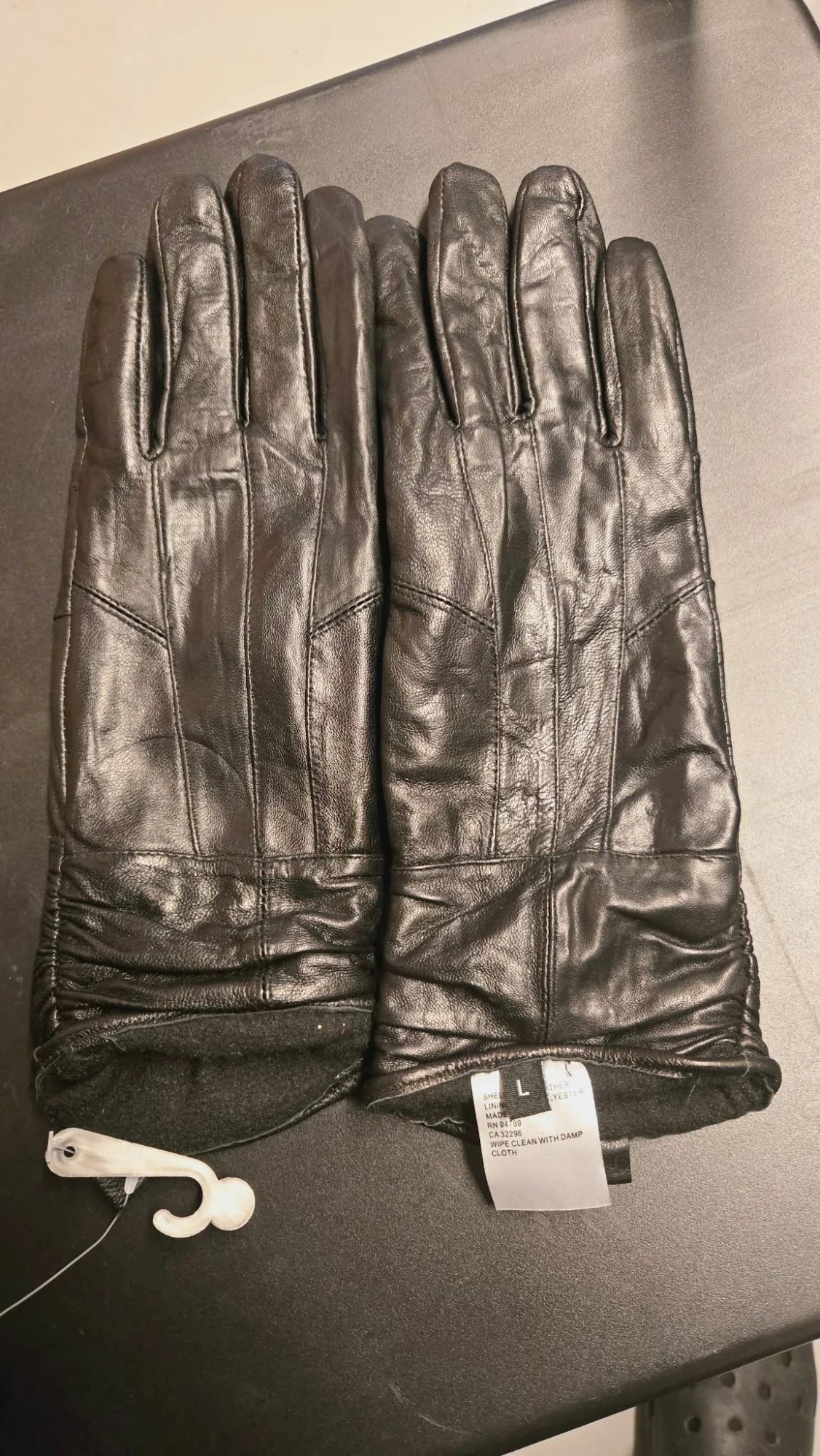 Gant en cuir