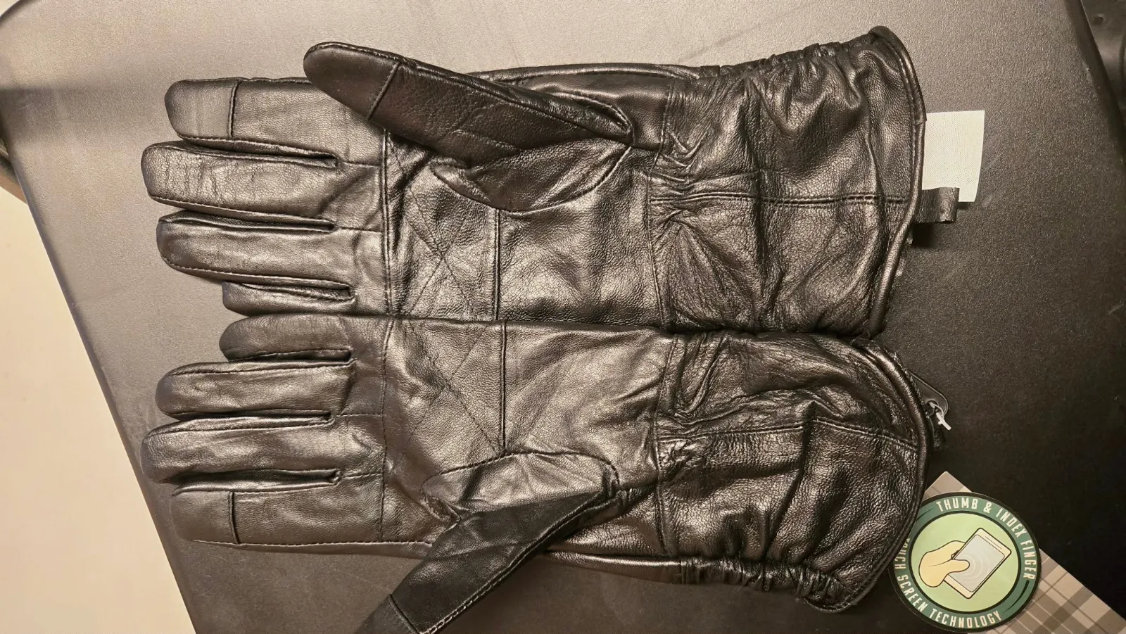 Gant en cuir – Inconu – taille L 2